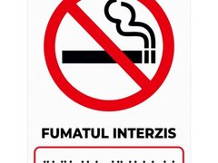 Placute braille pentru fumatul interzis